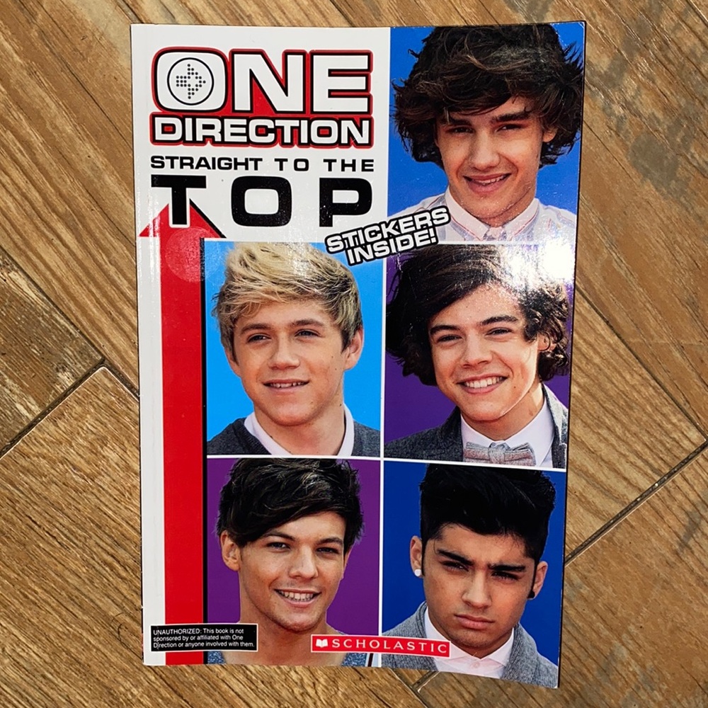 One Direction Straight to the Top Book